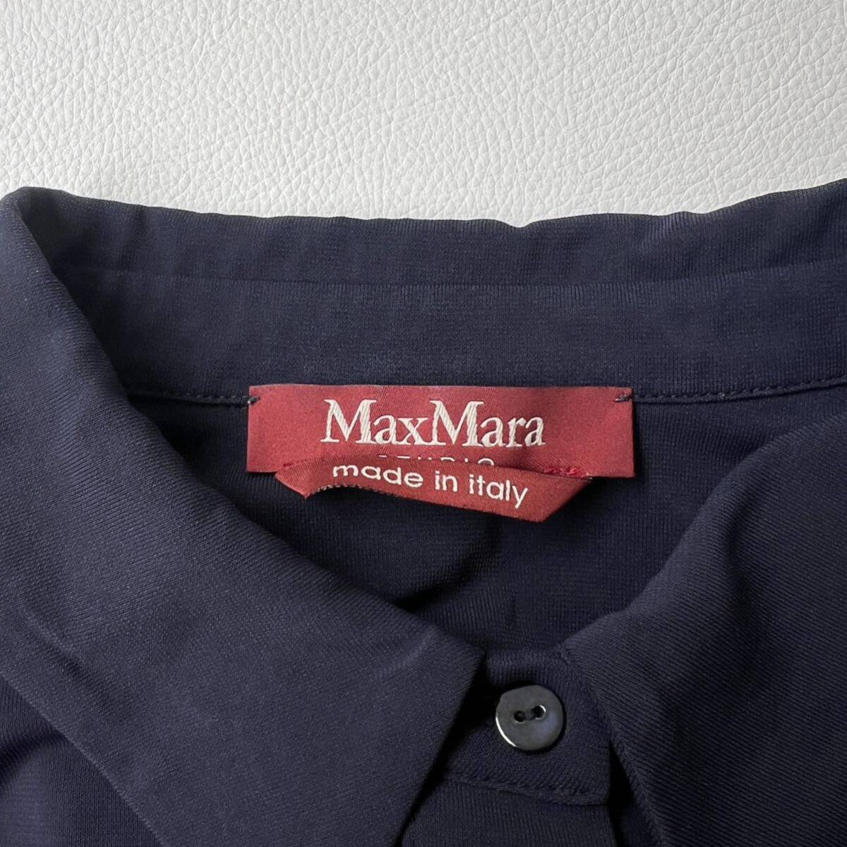 良品 MAX MARA Studio マックスマーラステュディオ ブラウス　シャツ トップス　ストレッチ　長袖 レディース_画像8