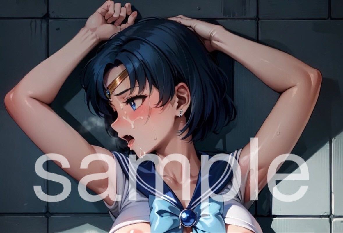  new goods unopened Pretty Soldier Sailor Moon sailor Mercury water .. beautiful super large tapestry blanket bath towel Dakimakura cover 