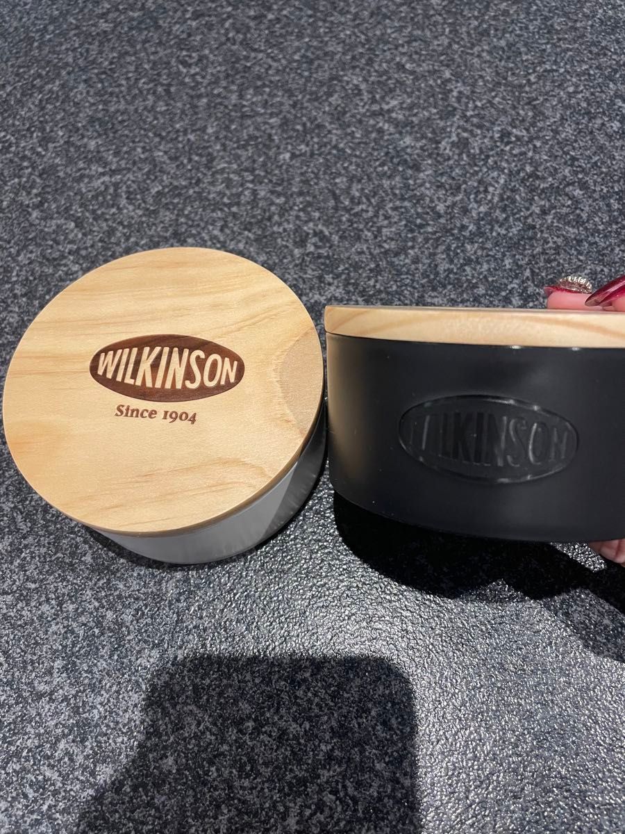 6つセット】Wilkinson  ウッドキャニスター 小物入れ ウィルキンソン