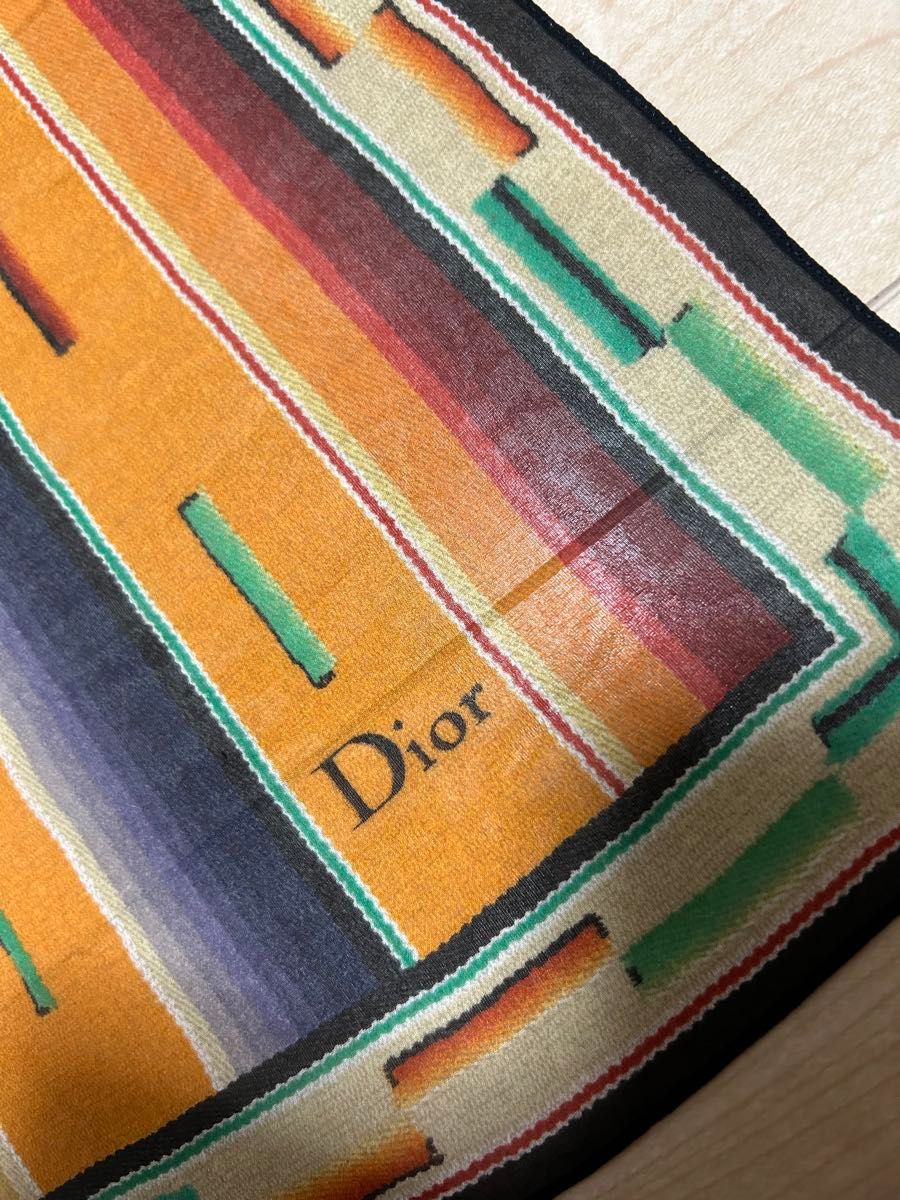 イタリア製　Christian Dior   クリスチャンディオール　スカーフ