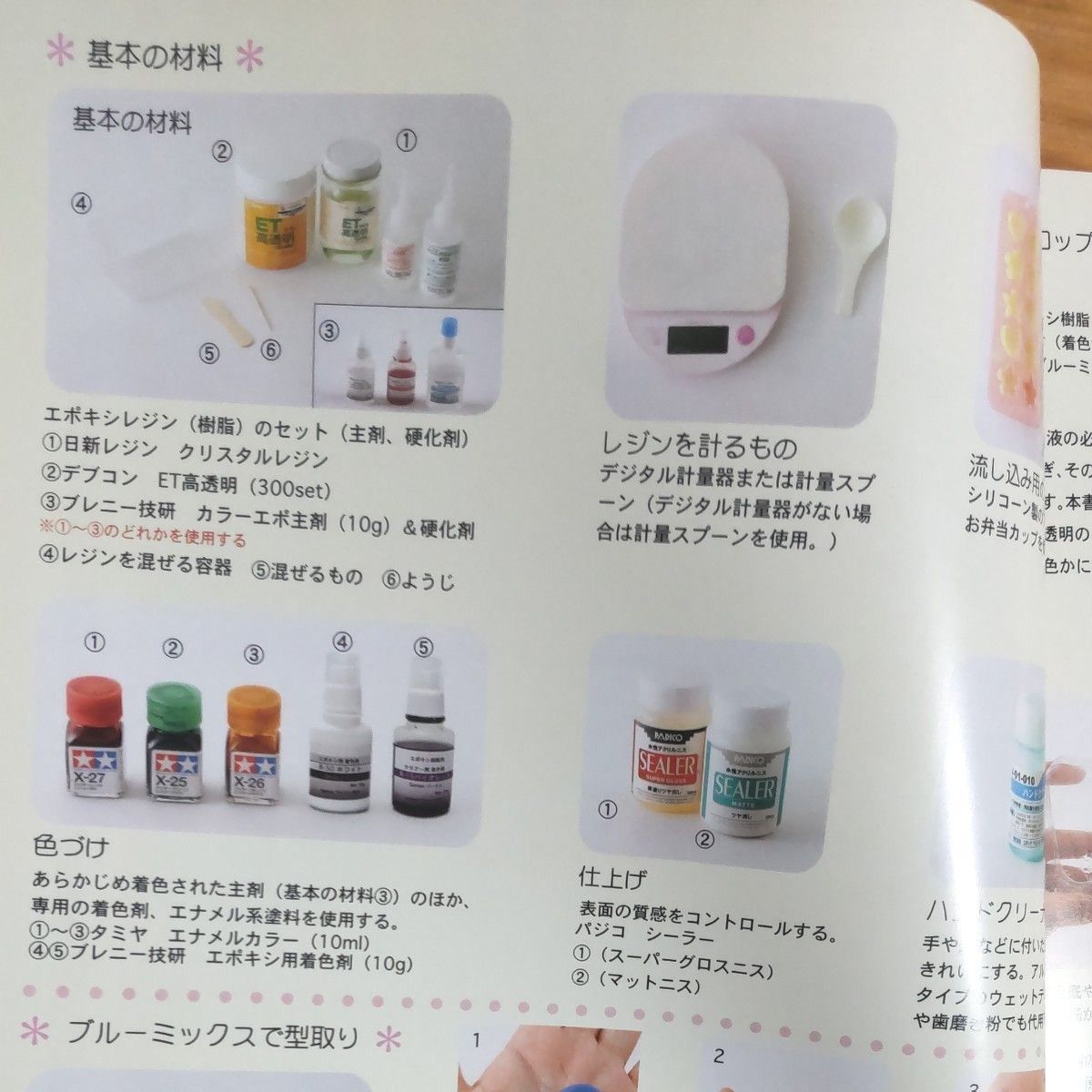 日本ヴォーグ社 『透明樹脂でつくる スイーツ & デコ雑貨』全64ページ