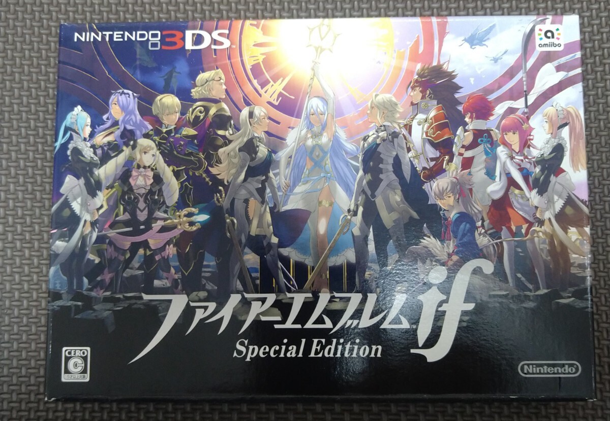  soft unopened 3DS Fire Emblem if SPECIAL EDITION special Eddie shon