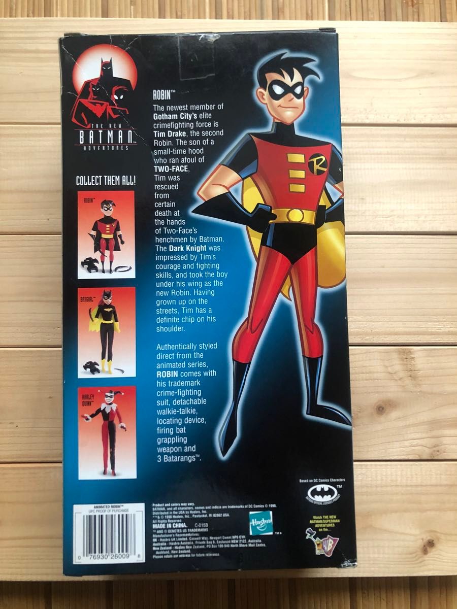 バットマン　ロビン　The Batman Adventures Robin 12 Figure Hasbro 1998