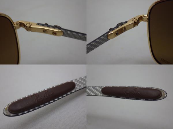 美品　Ray-Ban　レイバン　CHROMANCE　偏光サングラス　RB8322 CH　62□17 135_画像6