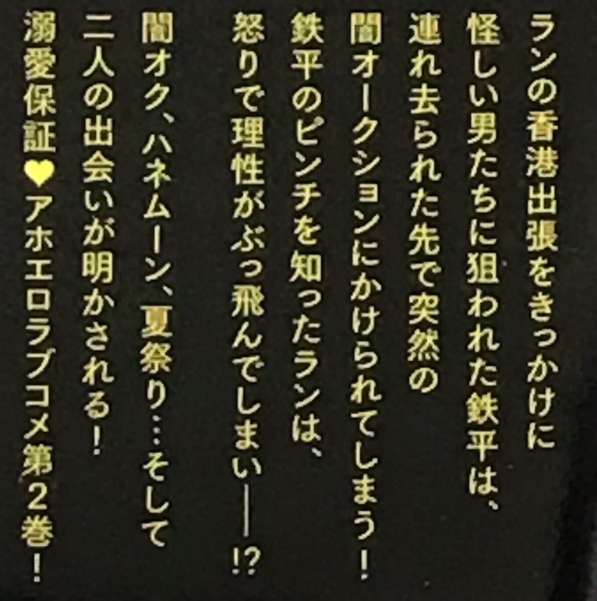 ヤクザのおシノギ 2　安堂ろめだ　非売品リーフレット付き　最新刊_画像3