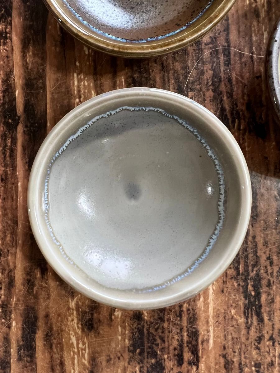 ツヤ小皿 4枚 8cm オシャレ カフェ風 和洋食器 美濃焼 陶磁器