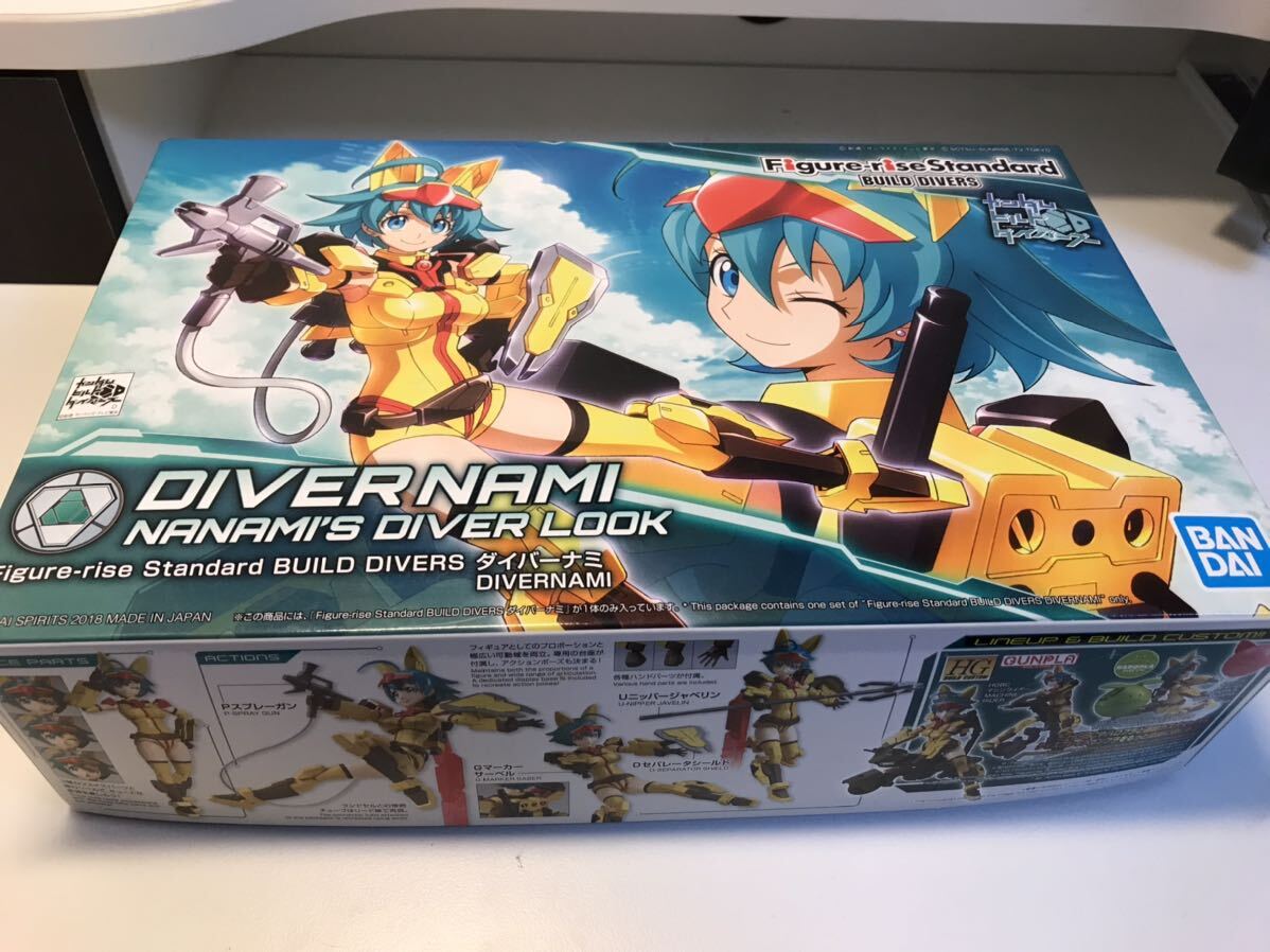 未組立 バンダイ ダイバーナミ DIVER NAMI Figure-rise Standard ガンダムビルドダイバーズ プラモデル 保管品　美少女プラモデル　美品_画像1