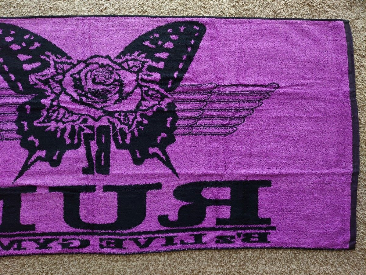 b'z LIVE GYM 1993 RUN ツアーグッズ タオル 稲葉浩志 松本孝弘 b'z LIVE GYM 1993 RUN ツアーグッズ タオル 稲葉浩志 松本孝弘