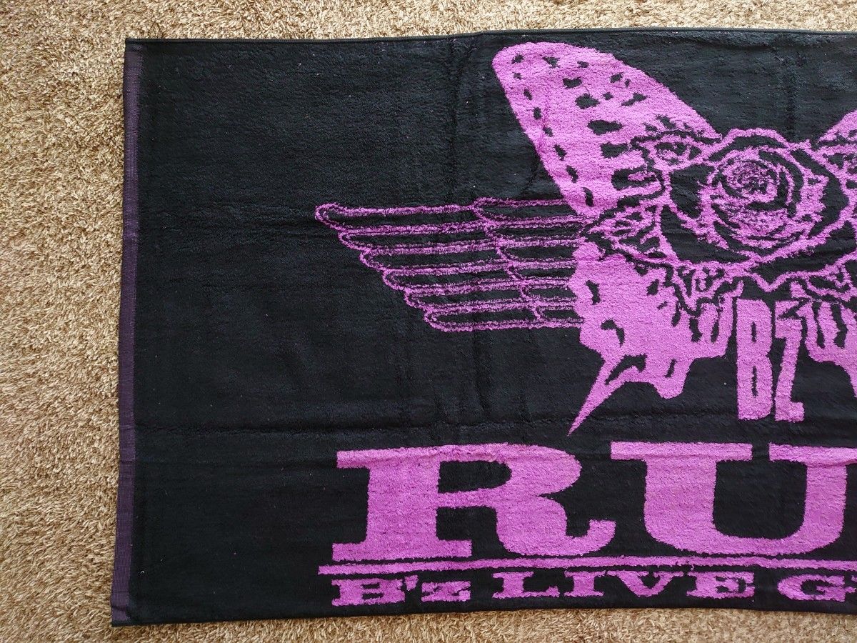 b'z LIVE GYM 1993 RUN ツアーグッズ タオル 稲葉浩志 松本孝弘 b'z LIVE GYM 1993 RUN ツアーグッズ タオル 稲葉浩志 松本孝弘