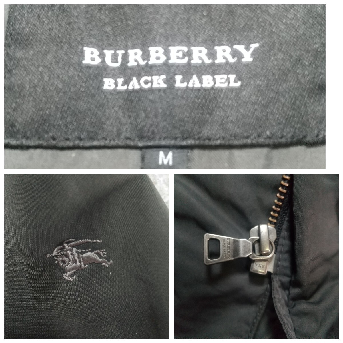  превосходный товар M Burberry Black Label нейлон жакет милитари с капюшоном .noba проверка блузон внешний весна BURBERRYBLACKLABEL