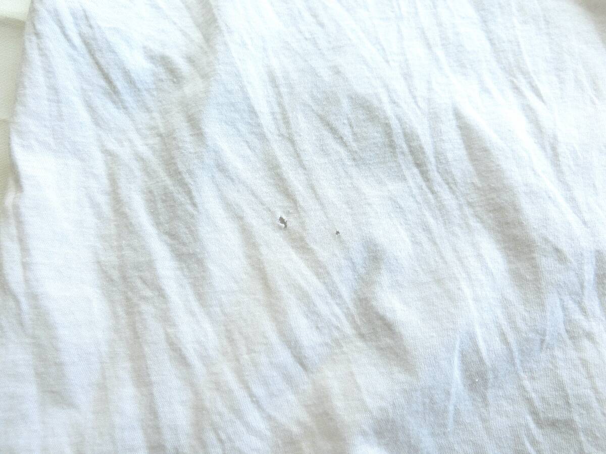 1円〜 BLACKBARRETT by neil barrett ブラックバレットバイニールバレット ジャンク サイズ3 Tシャツ ジャンク タイダイ柄 ホワイト 白_画像8