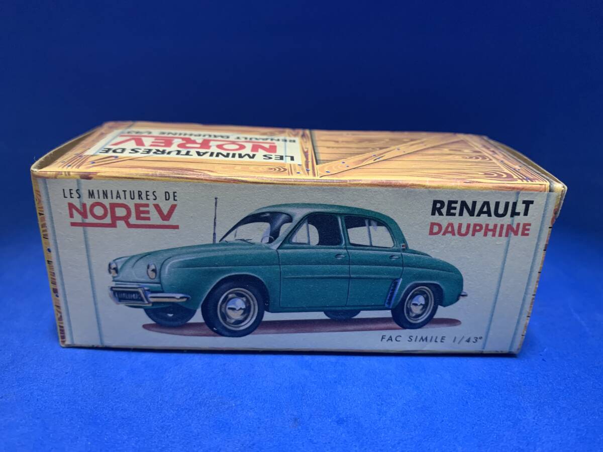 ◆◆絶版 1/43◆◆ Norev Renault Dauphine ルノードルフィン プラスチック製 ベージュ＜2403-32＞の画像6