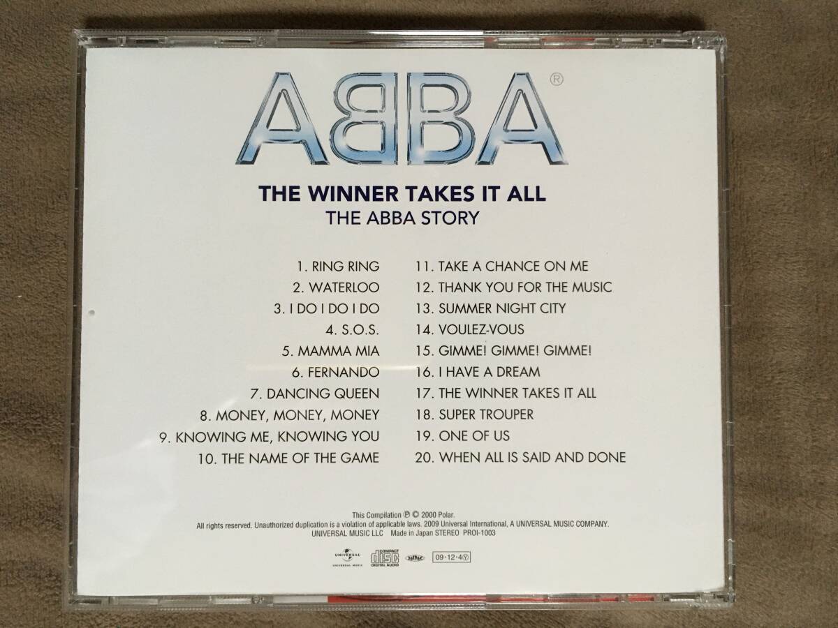 【 送料無料！・希少な盤面良品の商品！】★ABBA ベスト盤◇アバ　スーパー・ベスト◇全20曲収録★