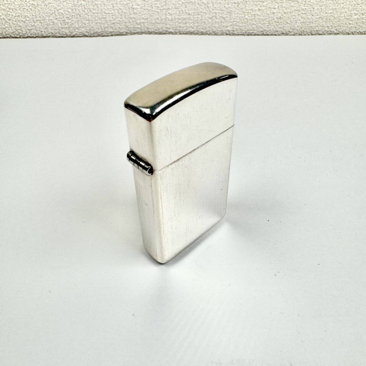 ZIPPO d9 ジッポー STERLING SILVER スターリング シルバー1994 スリム オイルライター 箱付き D