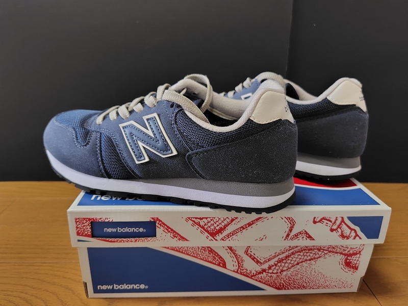 M340 New Balance ニューバランス スニーカー 23.5cm 2E NAVYの画像2