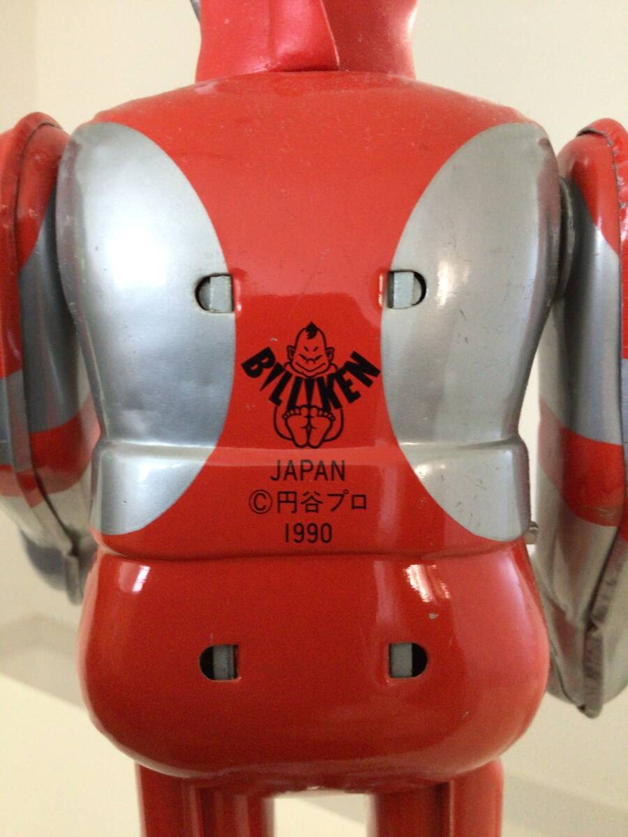 bili ticket tin plate Ultraman Showa Retro toy vintage toy antique toy 