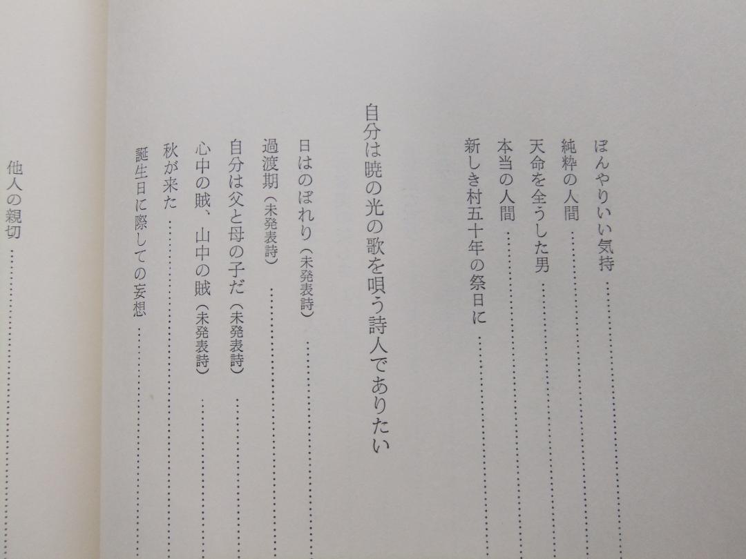 GA781 武者小路実篤　「人生の特急車の上で一人の老人」　初版本・昭和４４年・皆美社・函_画像7