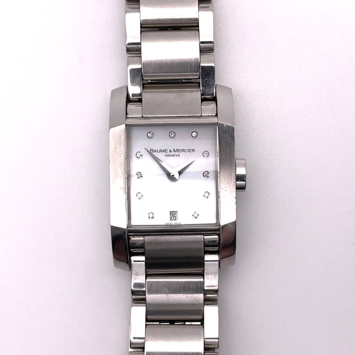 美品・稼働品】ボーム&メルシエ Baume & Mercier ディアマント 美品・稼働品】ボーム&メルシエ Baume & Mercier ディアマント
