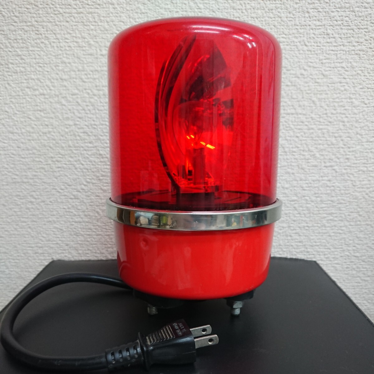 可動品 美品 100V SKP-110A 赤 パトライト 回転灯 看板 工事現場 B_画像5