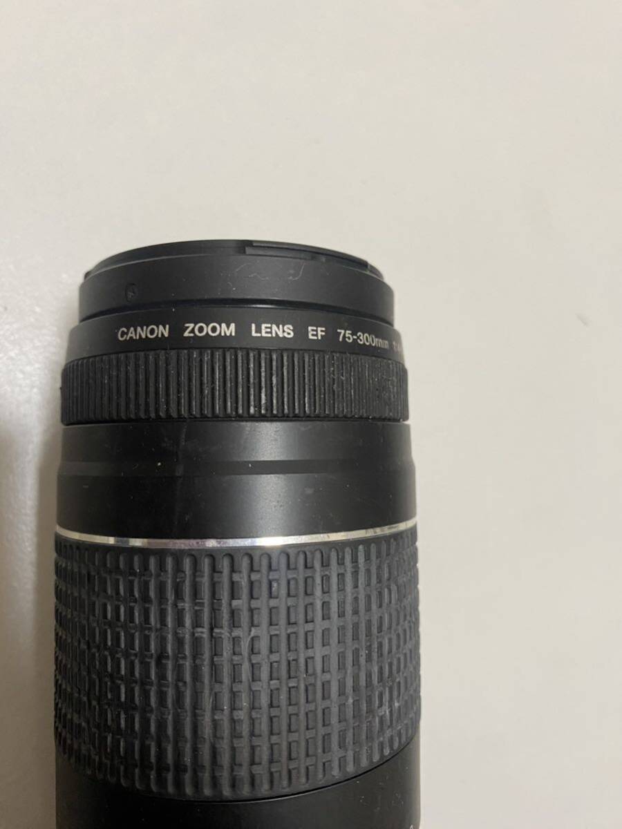 Canon ZOOM LENS EF 75-300㎜　カメラレンズ_画像2