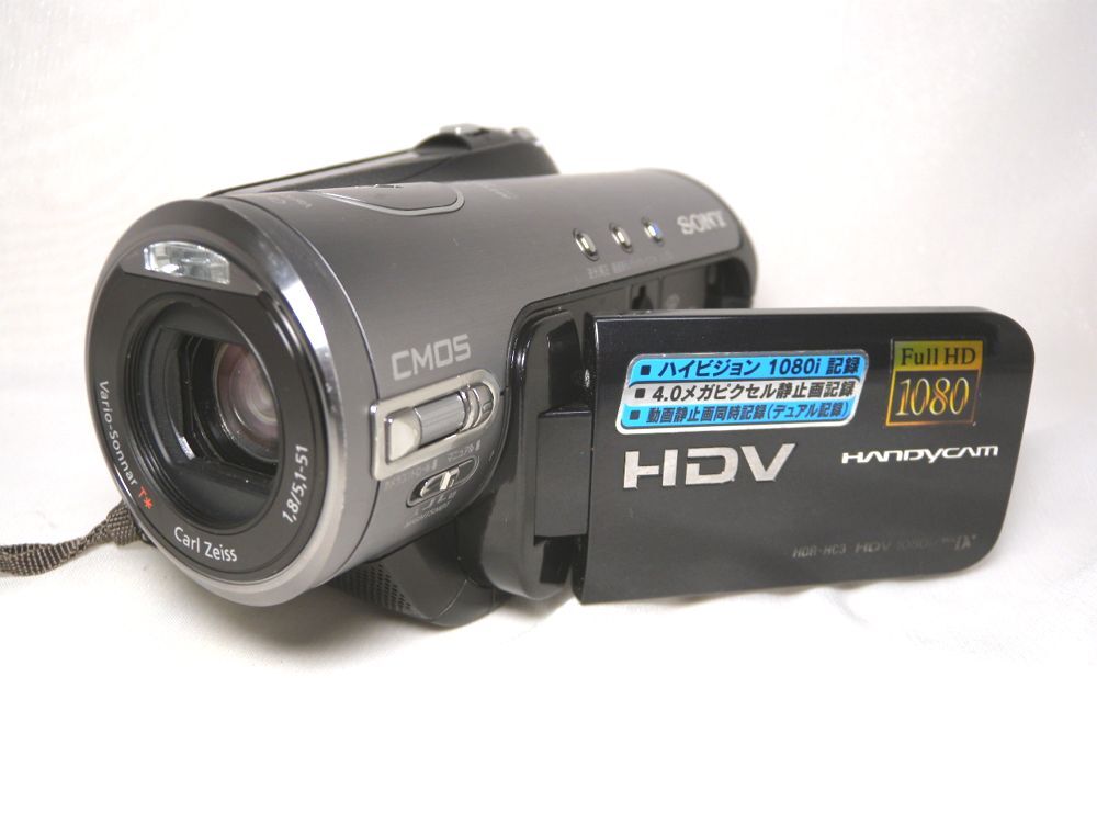 ☆SONY Handycam miniDV フルハイビジョン HDR-HC3 ダビング・再生☆ミニDVテープ HDV_画像2