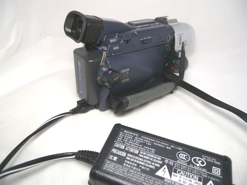 ☆SONY Handycam miniDV DCR-TRV17k ダビング・再生☆ミニDVテープの画像10