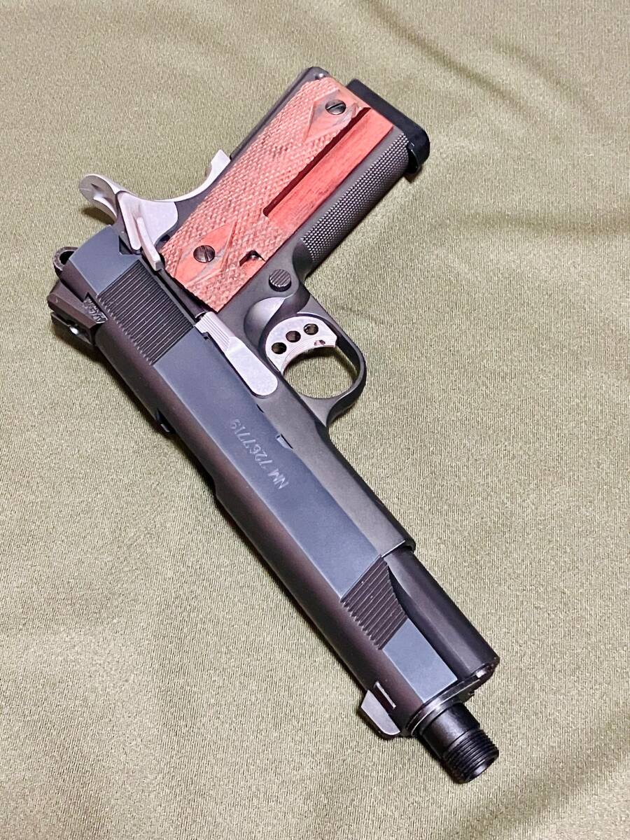 ■東京マルイベース　コルト スネークマッチM1911　検）M.E.Uピストル MEU M1911A1 コルトガバメント ナイトウォーリア ガスブロ_画像1