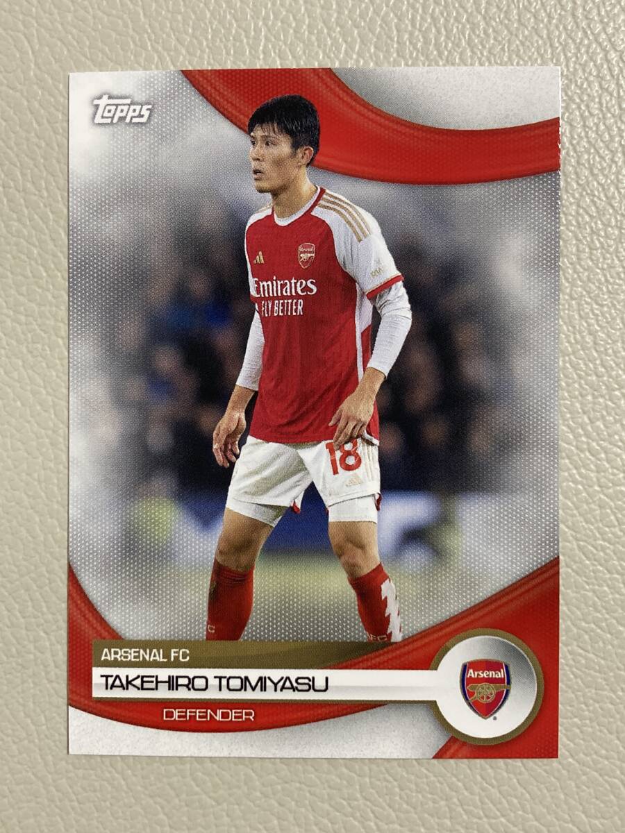 2023-24 TOPPS ARSENAL TEAM SET 冨安 健洋 アーセナル ベース #10の画像1