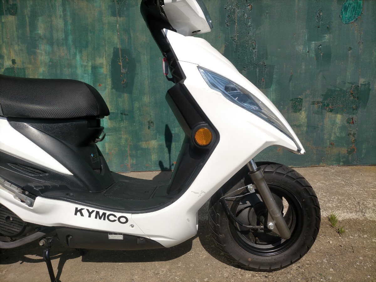 【動画あり】KYMCO GP125 スクーター キムコ 車体 全国配送可能の画像5