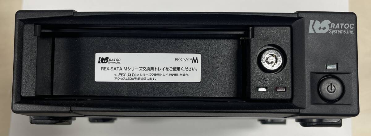 REX-SATA Mシリーズ USB3.0/USB2.0 リムーバブルケース SAM-DK1-U3 + リムーバブルケーストレイ 11個セットの画像2
