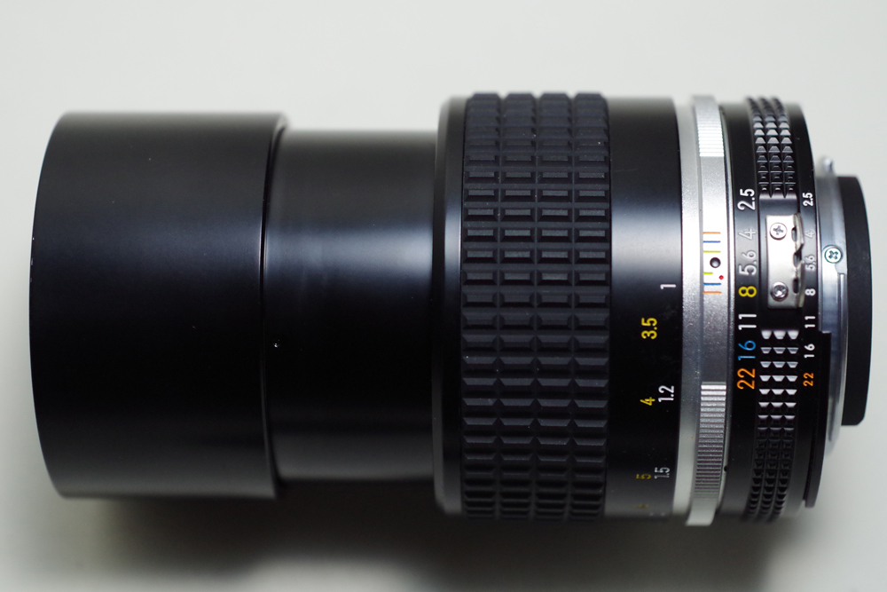 希少後期コーティング SIC仕様 Ai-S 105mm F2.5 中古送料込み 実写画像あり Nikon NIKKOR ニコン ニッコールの画像4