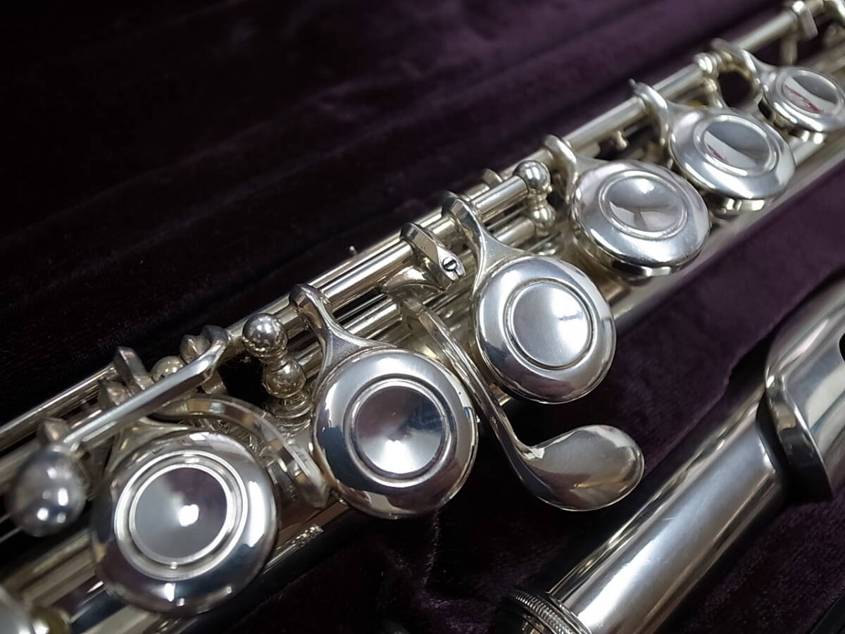 YAMAHA YFL-311ⅡフルートSILVER HEAD925頭部管銀製/日本製FLUTE Made in Japanヤマハ_画像6