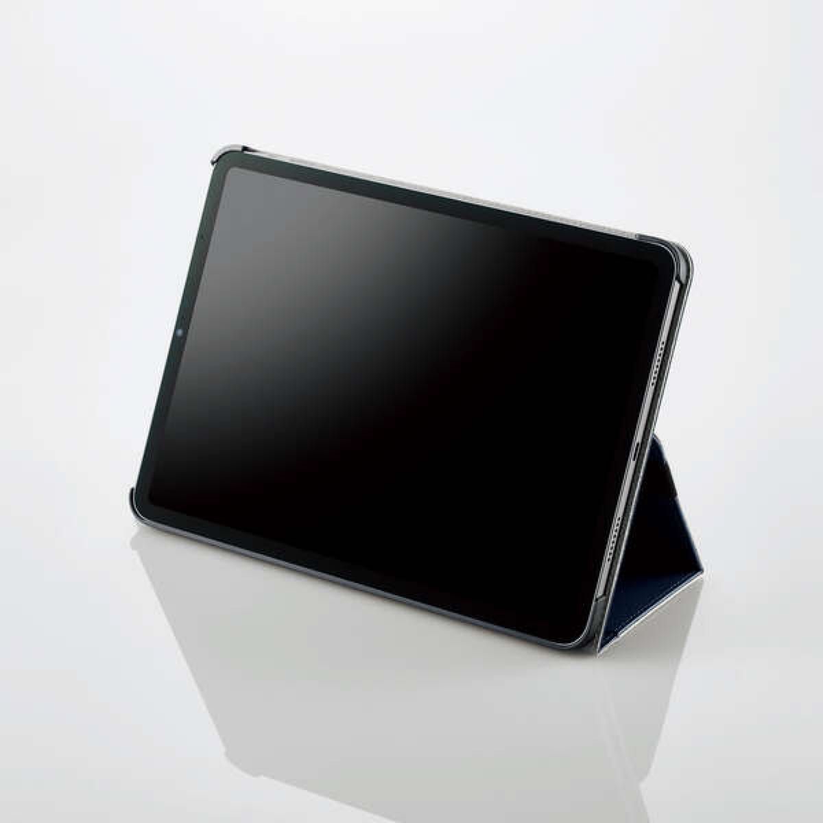 iPad Pro 11inch第3世代/手帳型/2アングル/軽量/ネイビー