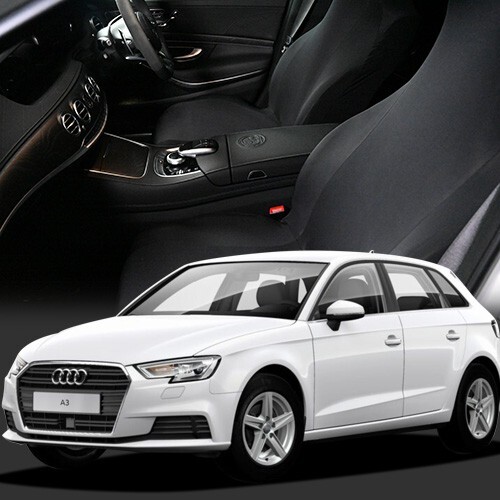 夏直前500円 レザーシート 傷 汚れ シワ シートカバー キックガード フィット 洗濯 アウディ AUDI A3 S3 Sportback 01_画像1