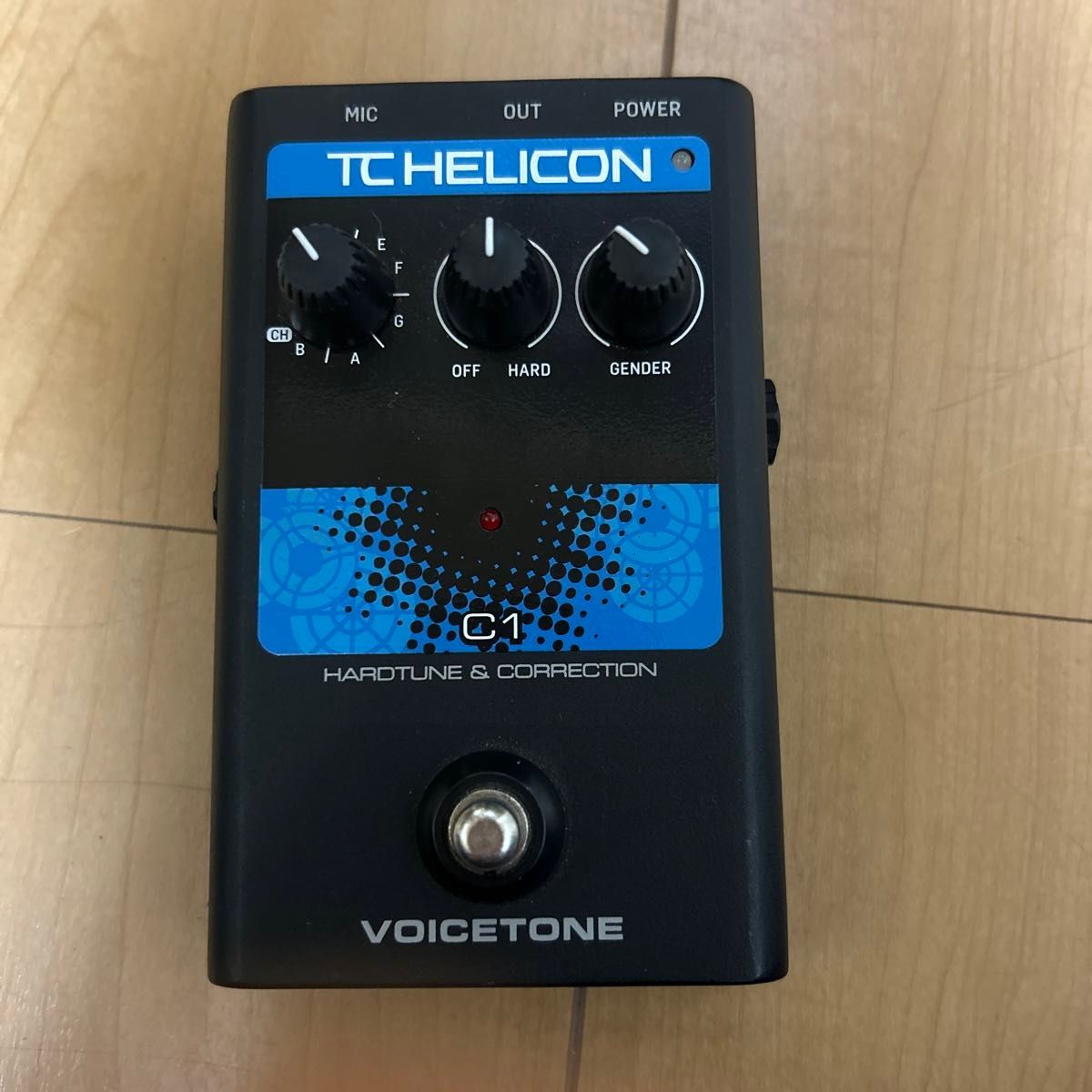 TC-HELICON VoiceTone C1 ボーカル用エフェクター (TCヘリコン ボイストーン C1)