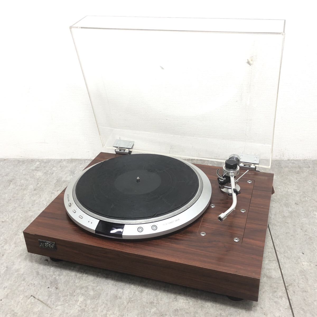 □ Victor ビクター JL-B61R STEREO RECORD PLAYER TT-61 レコードプレーヤー ターンテーブル 音響機器 音出し確認済み 動画あり□24051306_画像1