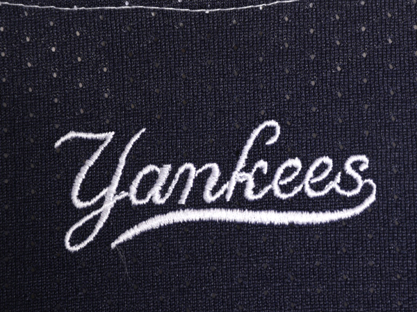 USA製 MLB オフィシャル Majestic ヤンキース ベースボール シャツ メンズ XXL ユニフォーム ゲームシャツ メジャーリーグ 半袖シャツ 野球_画像8