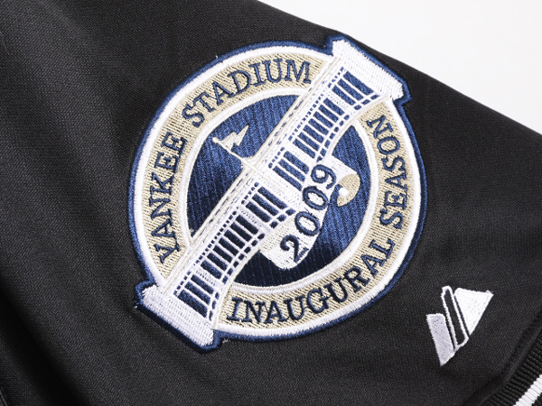 MLB オフィシャル Majestic ヤンキース ベースボール シャツ メンズ XL 程/ 古着 ゲームシャツ ユニフォーム メジャーリーグ 半袖シャツ 黒_画像6
