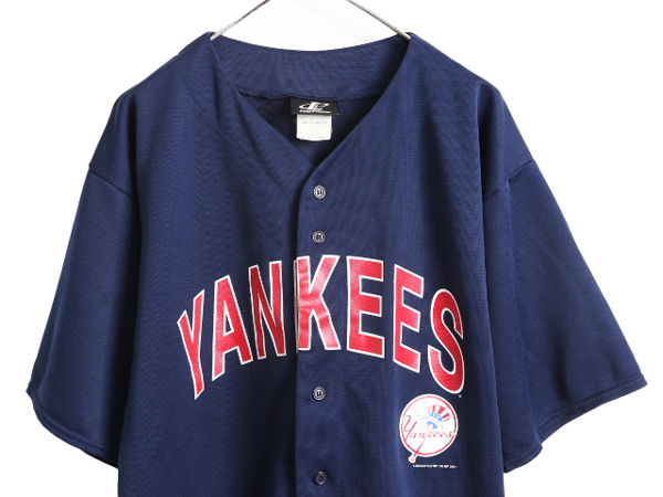 今 話題 の 人気 商品 MLB ロゴ メンズ シャツ ベースボール ヤンキース アスレチック ユニフォームシャツ