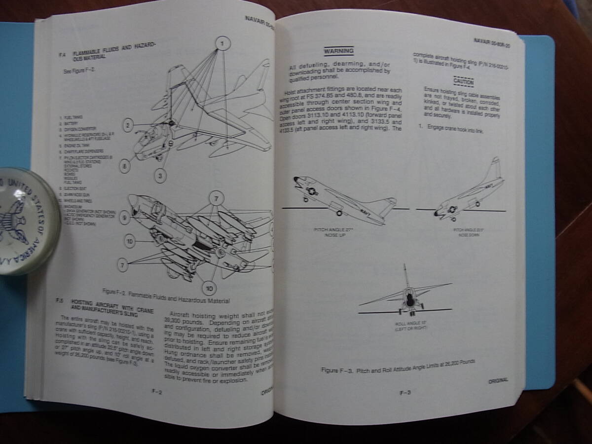 1989 year rice navy NATOPS flight anyuaru[ individual machine body another aircraft .. recovery work manual ]