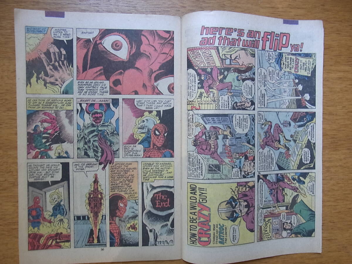 1979,80年アメコミ「Spider-Man」 2冊の画像5