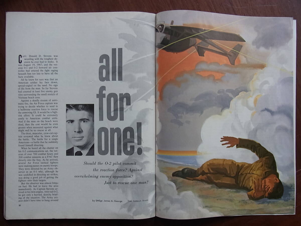 ヴェトナム戦争時代ぼ米空軍兵士の為の機関誌「AIRMAN」1969年2月号の画像7