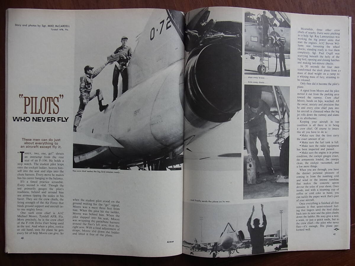 ヴェトナム戦争時代ぼ米空軍兵士の為の機関誌「AIRMAN」1969年4月号の画像5