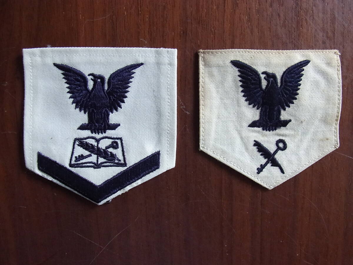 rWWll-朝鮮戦争時代の米海軍水兵の兵科階級章 6枚_画像3