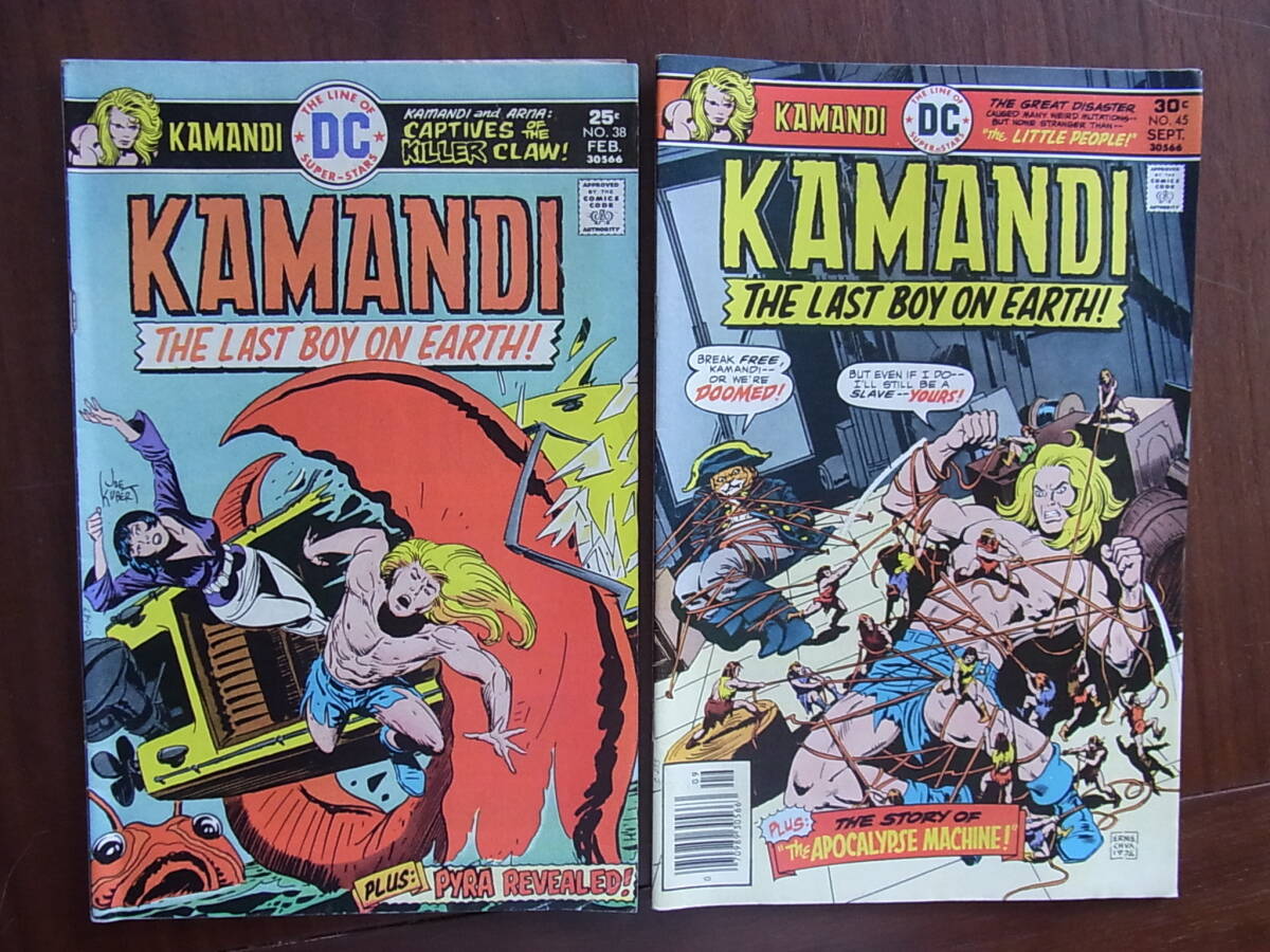 1976年アメコミ「KAMANDI」2冊 _画像1