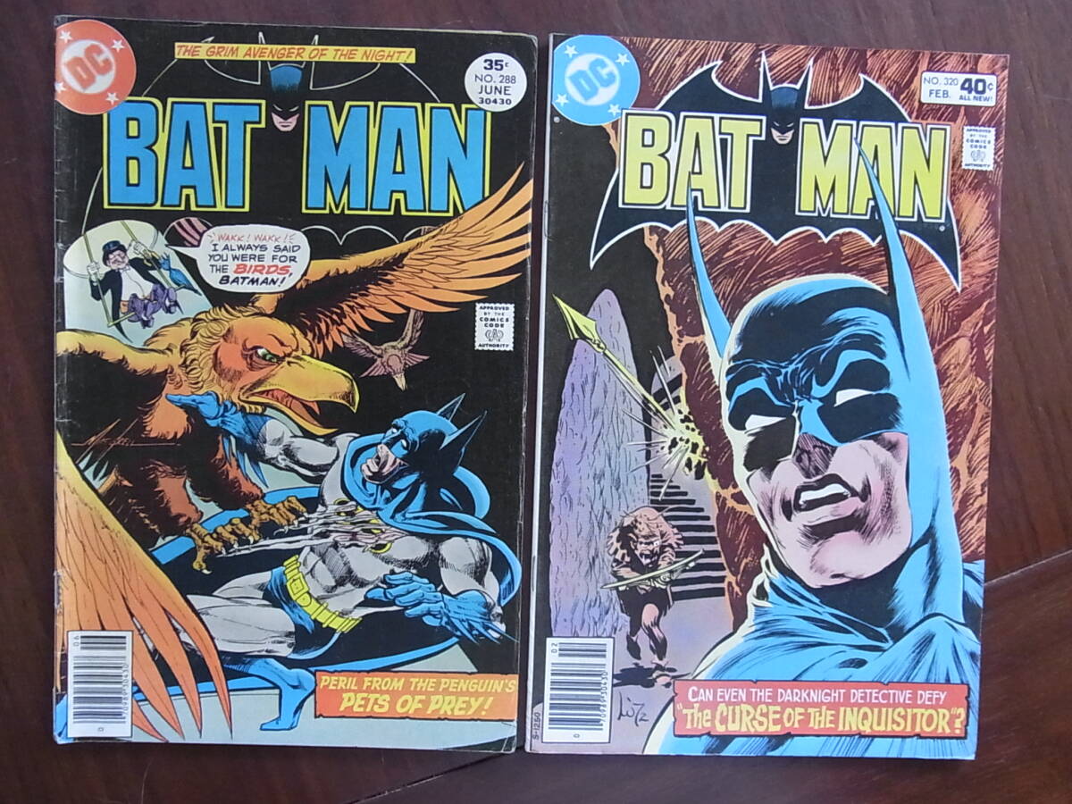1977,80年アメコミ「BATMAN」2冊_画像1