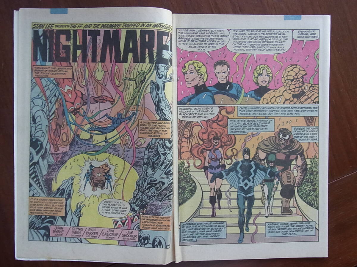 1982 год American Comics [Fantastic Four] 2 шт. 