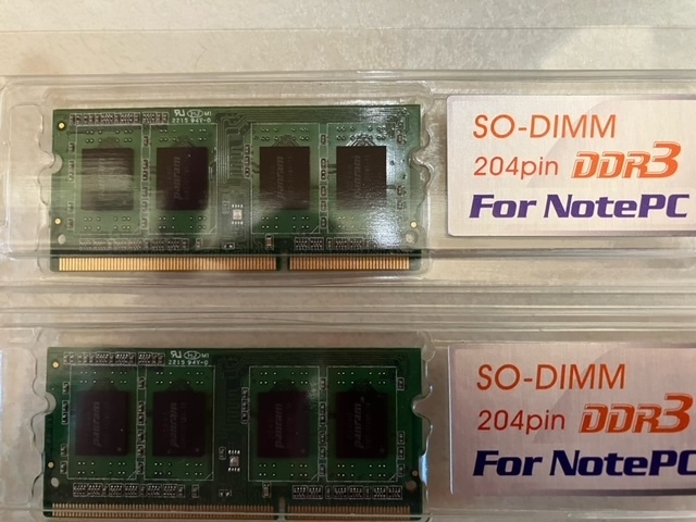CFD DDR3 PC3-12800 CL11 4GB2の画像2