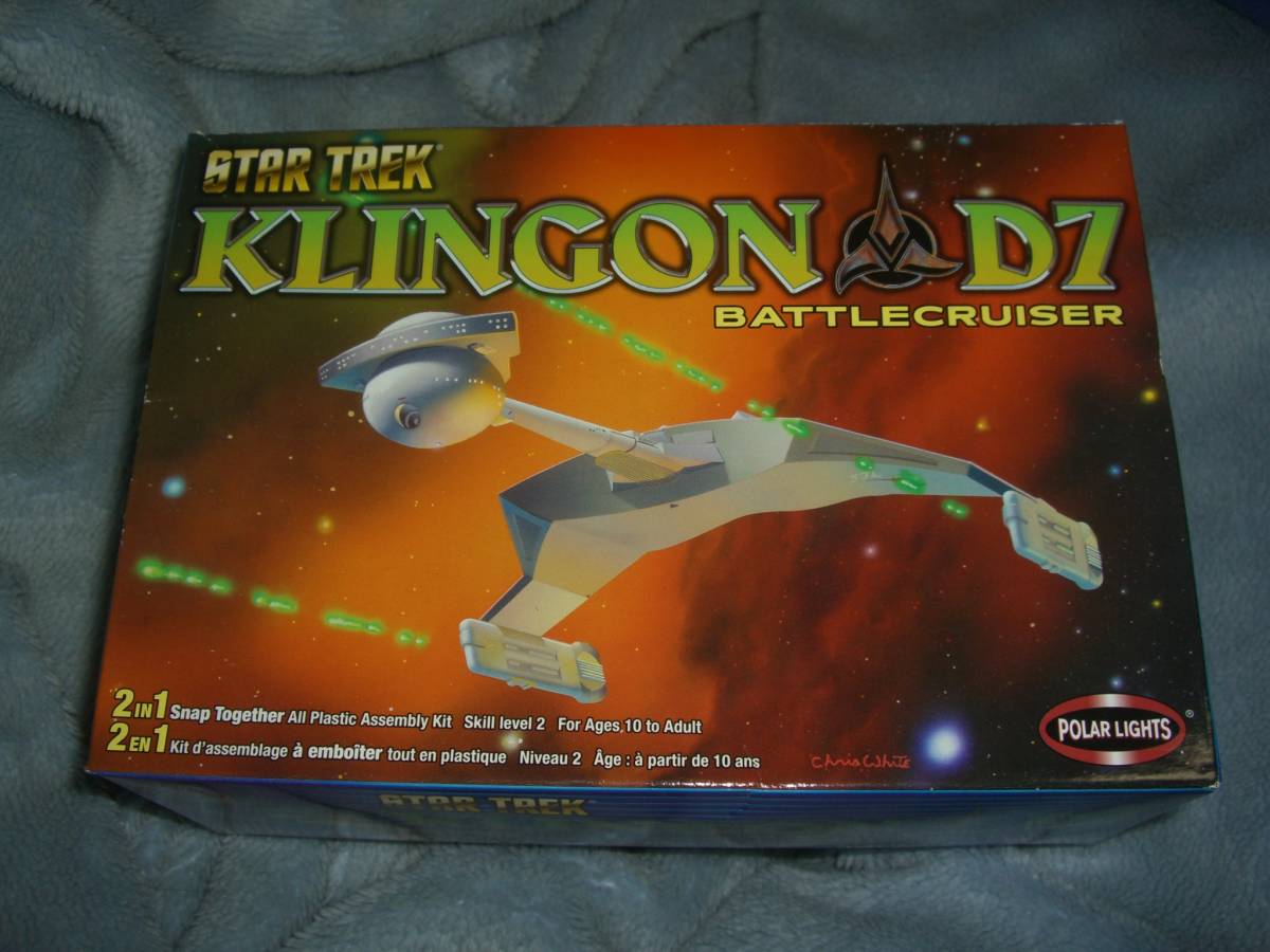 KLINGON D7 BATTLECRUISERk apple nD7 Battle Cruiser 