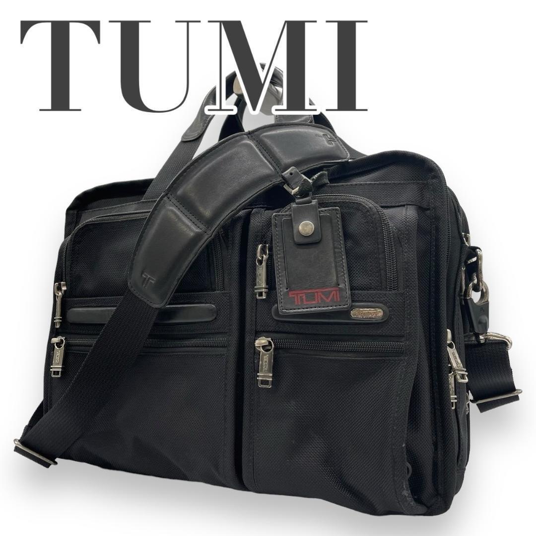 TUMI トゥミ S6 ナイロン ビジネスバッグ 2way ショルダーバッグ 黒 TUMI トゥミ S6 ナイロン ビジネスバッグ 2way ショルダーバッグ 黒